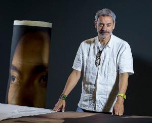 Portrait Luis González Palma. Photo: Ignacio Gil